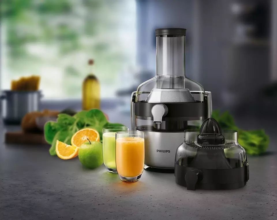 Philips Avance Collection Juicer, 1200 Watts, XXL, Metalic