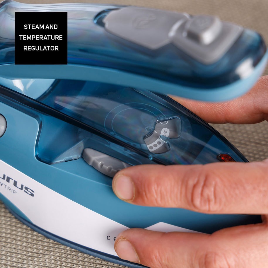 Taurus, Travel Steam Iron, 1100 Watts, Blue