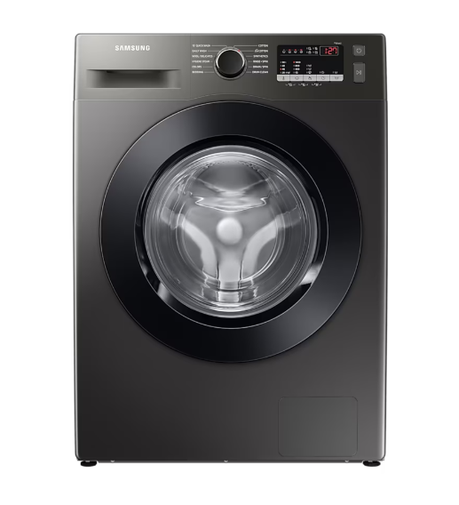 Samsung, Fully Automatic Front Load Washing Machine, 8 KG, 1400 RPM, Inox