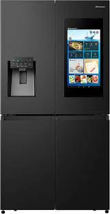 Hisense, 4 Doors Refrigerator, 28 Cubic Feet, Black