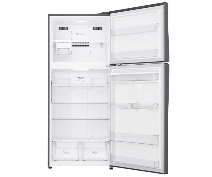 LG, Top Mount Refrigerator, With Water Dispenser, Inverter, No Frost, 29 Cubic Feet, Silver