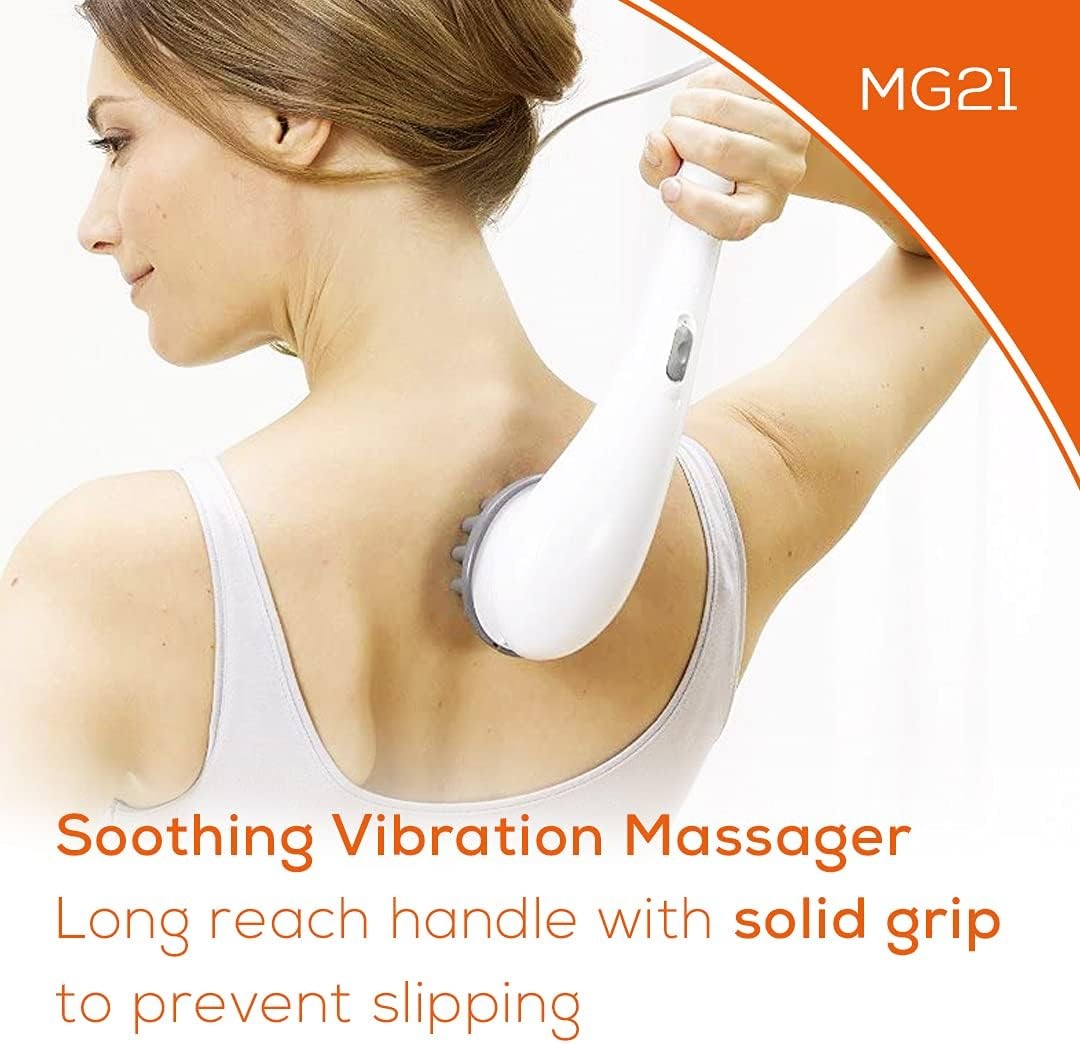 Beurer, Handheld Infrared Massager, 3 Interchangeable Attachments, White