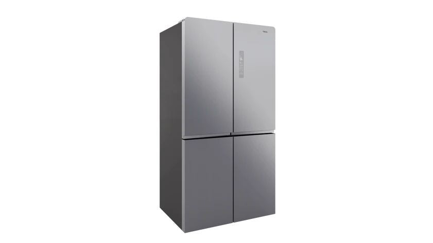 Teka, Side by Side Refrigerator, 193 CM, 4 Doors, Inverter, Stainless Steel