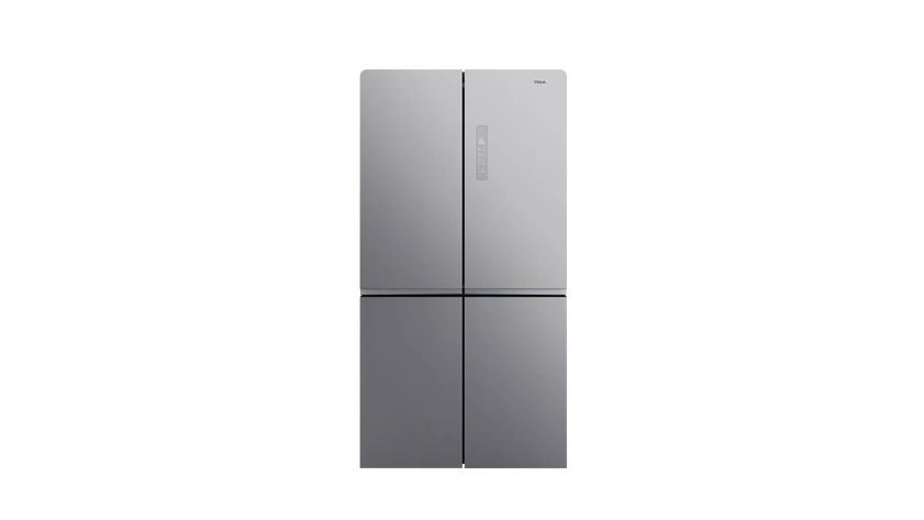 Teka, Side by Side Refrigerator, 193 CM, 4 Doors, Inverter, Stainless Steel