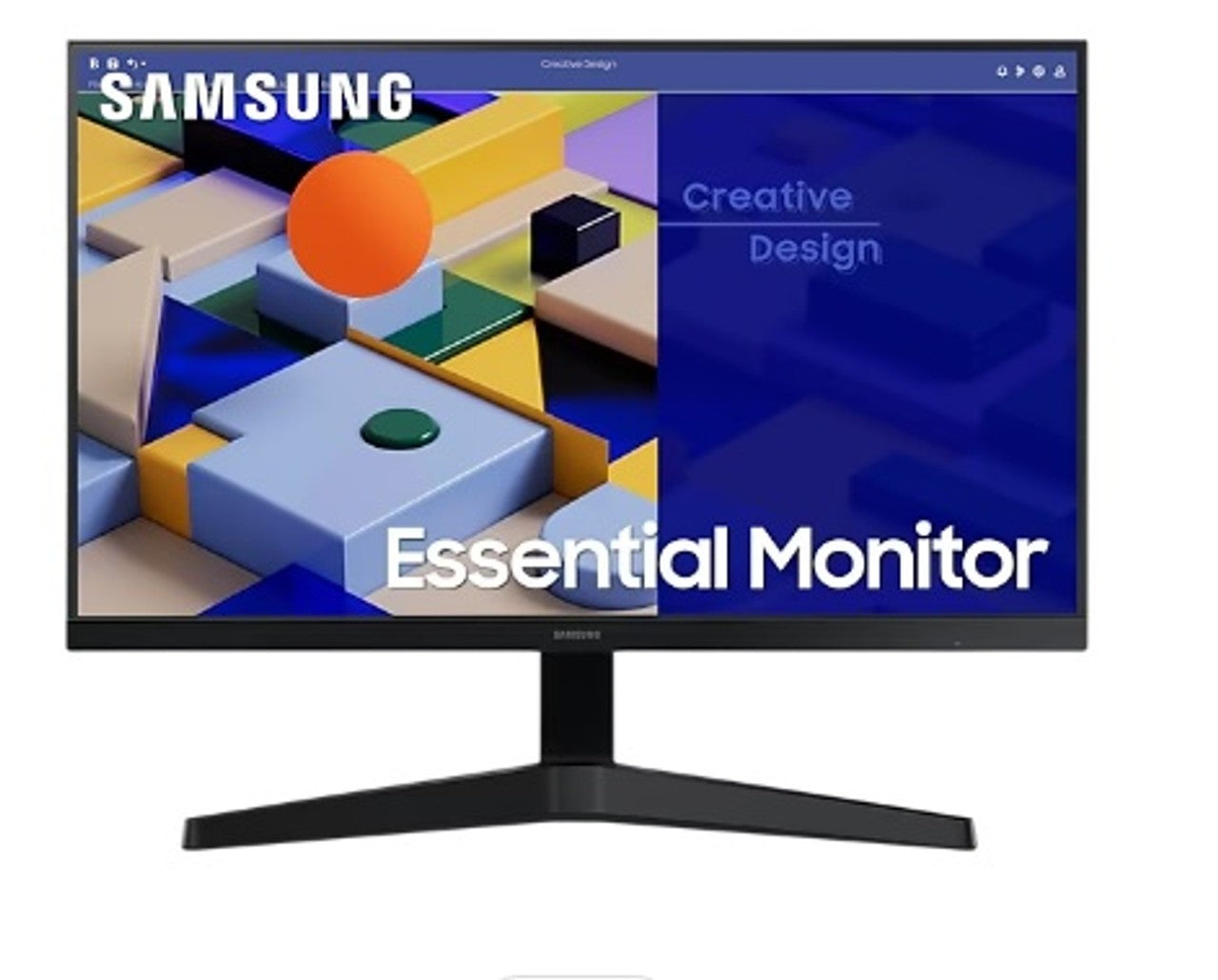 Samsung, Essential Monitor, 24 Inches FHD, Black