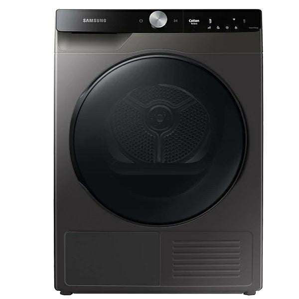 Samsung, Front Loading Dryer, 9 KG, 17 Programs, Platinum silver
