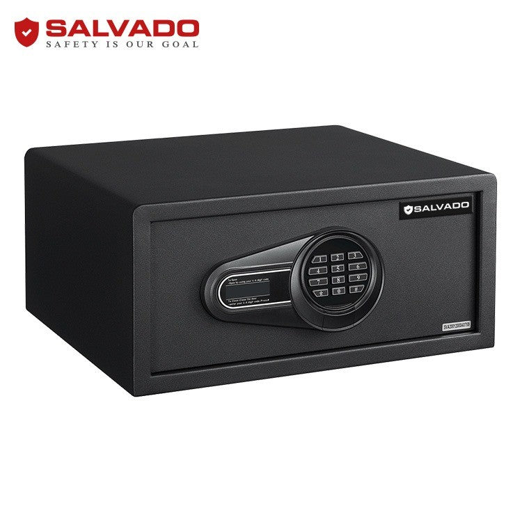 Salvado, Hotel Safe, LCD Display, Black