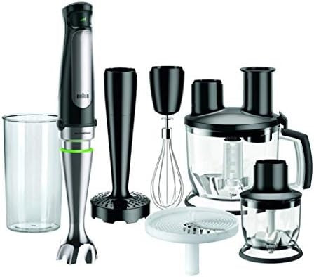 Braun, MultiQuick 7 Hand blender, 1000 Watts, Stainless Steel / Black