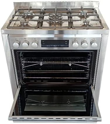 Tecnogas, Gas Cooker Oven, 90 CM, Stainless Steel