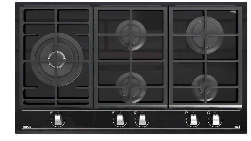Teka, Gas On Glass Hob, 90 CM
