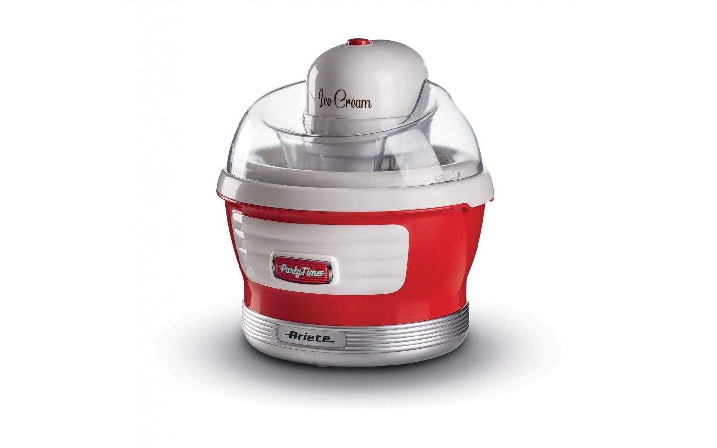 Ariete, Ice Cream Maker, Gelato Party Time, 1.5 L, Red
