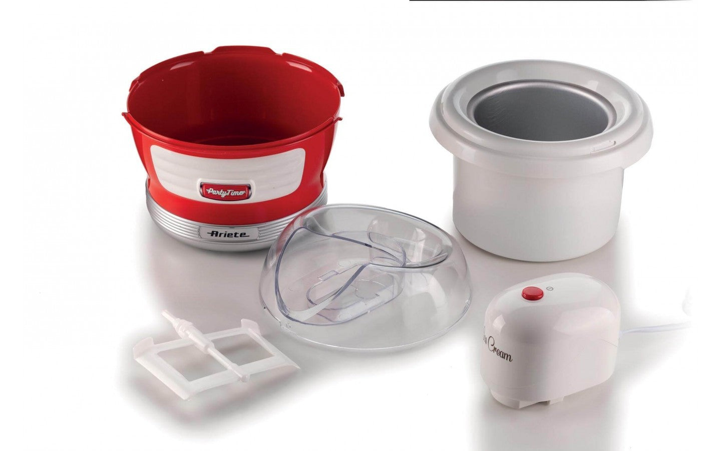 Ariete, Ice Cream Maker, Gelato Party Time, 1.5 L, Red