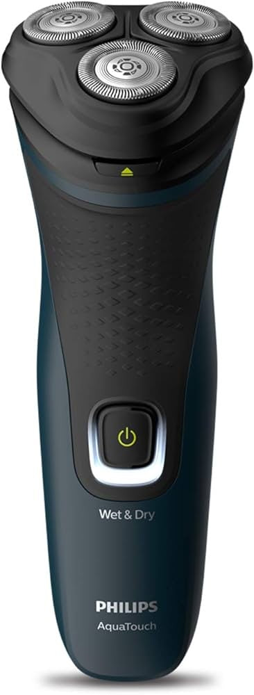 Philips, Series 1000 Aqua Touch Shaver, Wet & Dry, Black
