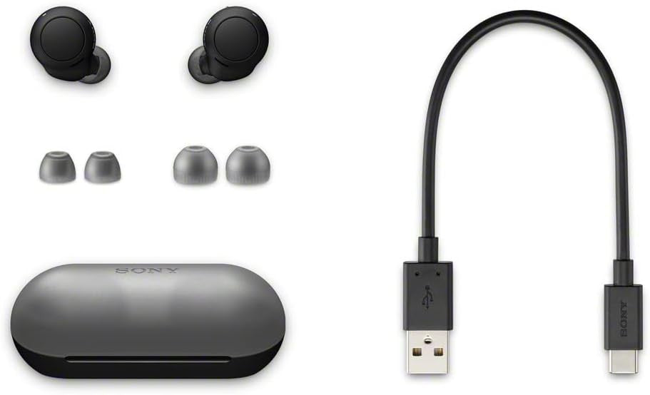 Sony, Truly Wireless Earbud Headphones, Black