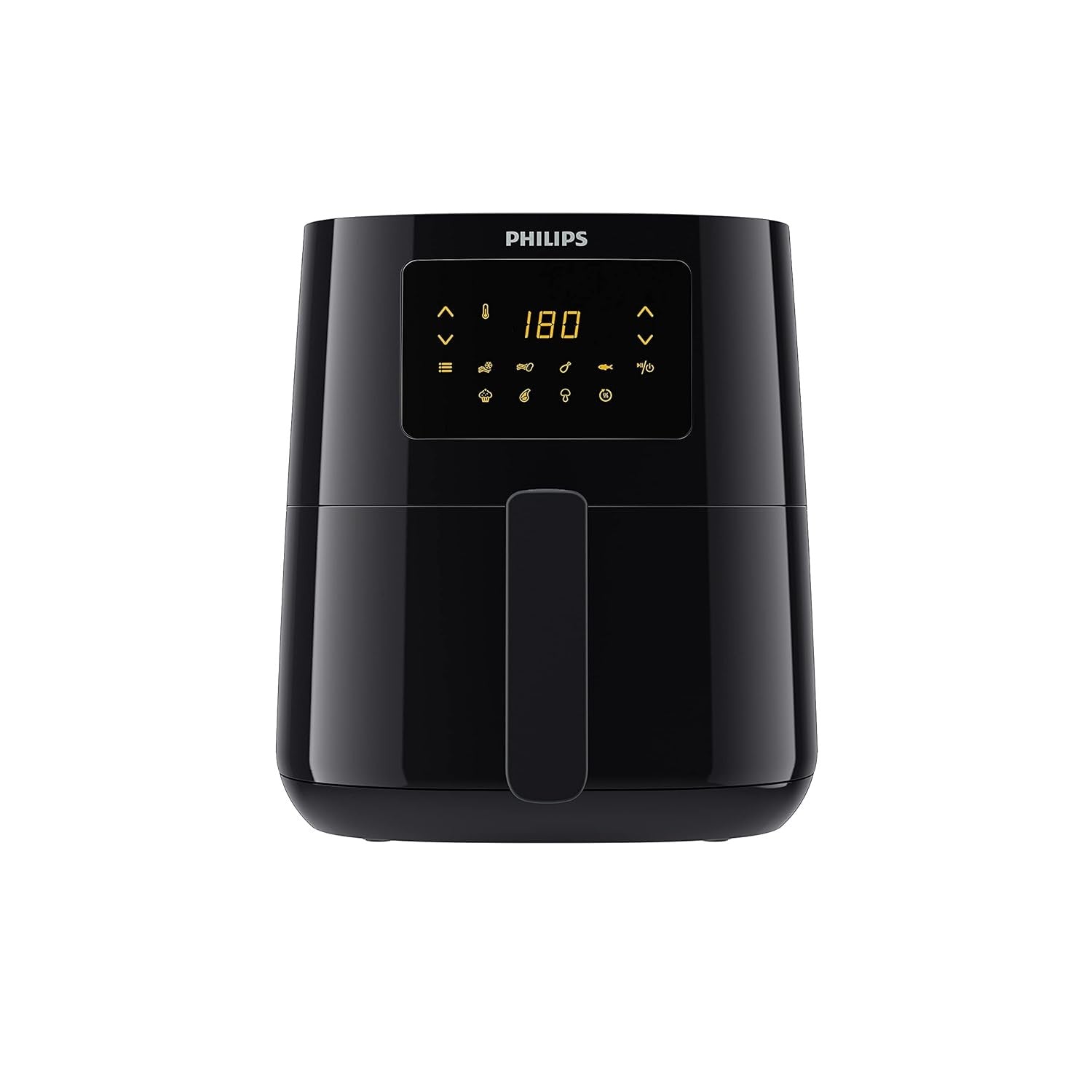 Philips, Digital Air Fryer, Touch Panel, 1400 Watts, 4.1 L, Black