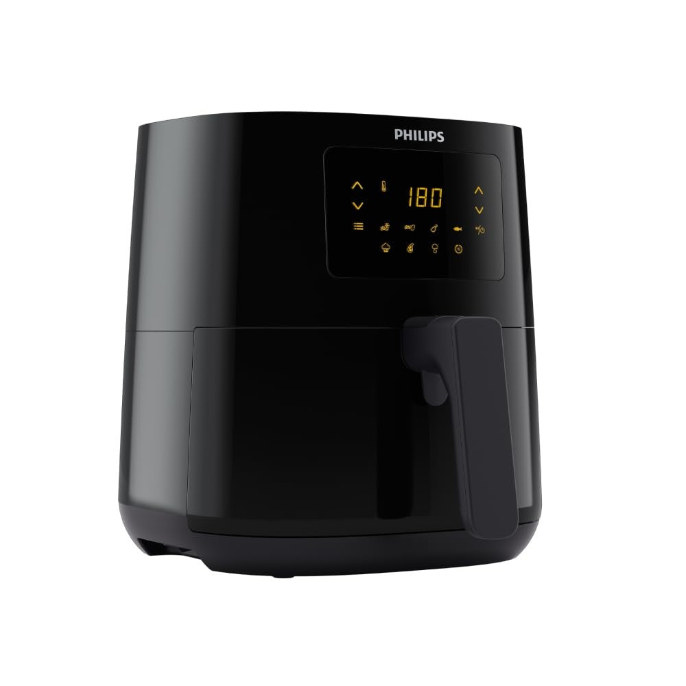 Philips, Digital Air Fryer, Touch Panel, 1400 Watts, 4.1 L, Black