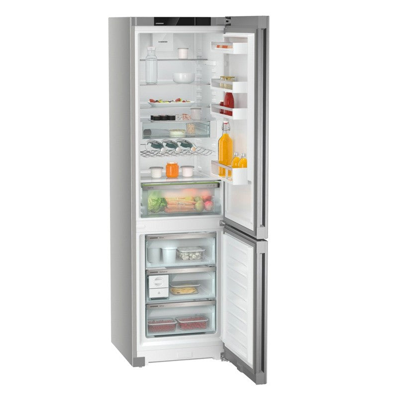 Liebherr Plus Fridge-Freezer Combination, With Bio Fresh & No Frost, 360 L, Silver