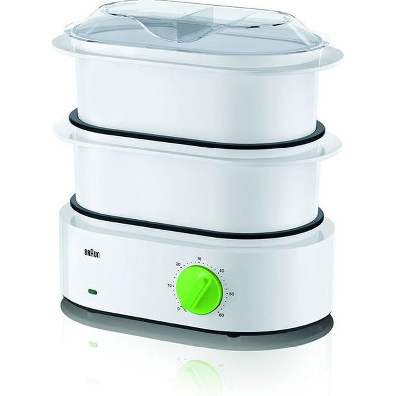 Braun, Tribute Collection Food Steamer, 850 Watts, 2 L, White