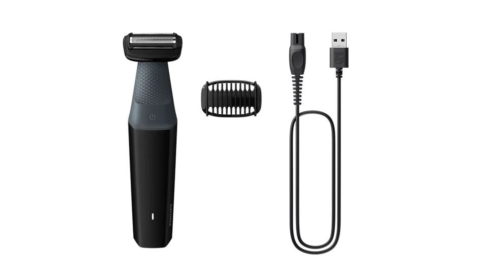 Philips Bodygroom Showerproof Groin & Body Trimmer, Black