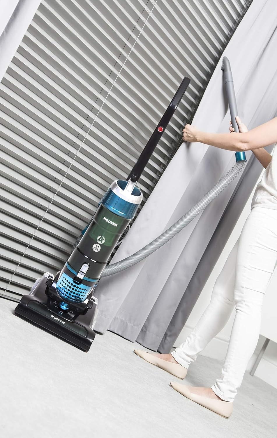 Hoover, Upright Bagless Vacuum Cleaner, 3L, Blue