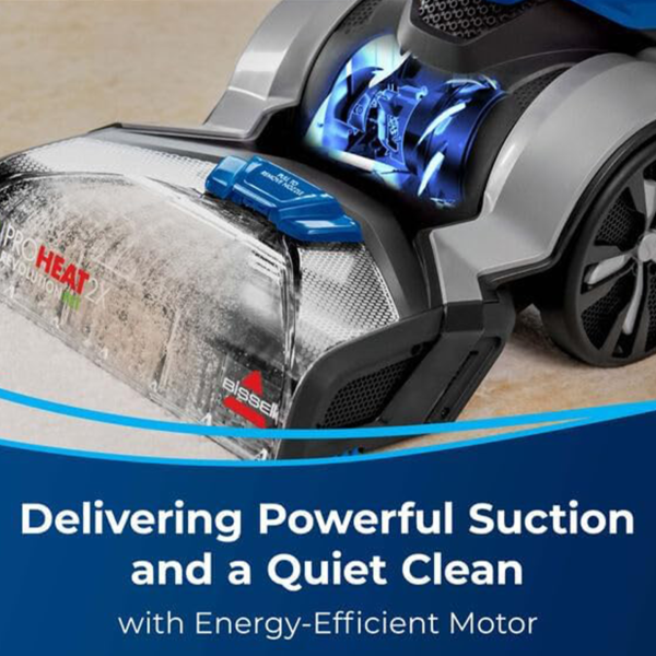 Bissell Proheat 2X Revolution Shampooer Carpet Washer & Cleaner, 800 Watts, Blue