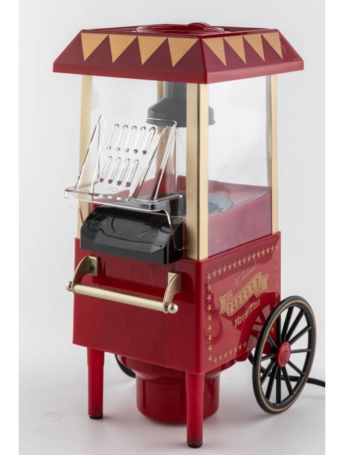 Campomatic, Vintage Popcorn Maker, 1200 Watts, Red