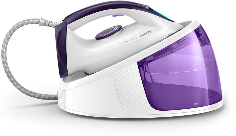 Philips, FastCare Compact Steam Generator Iron, 2400 Watts, Purple
