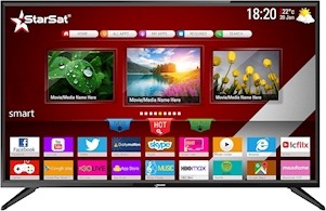 Star Sat, HD LED TV, 24 Inches, Black