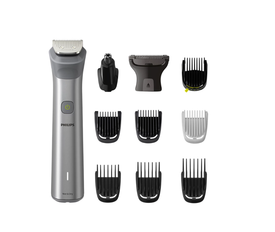 Philips Series 5000 All In One Trimmer, 11 Tools, Silver