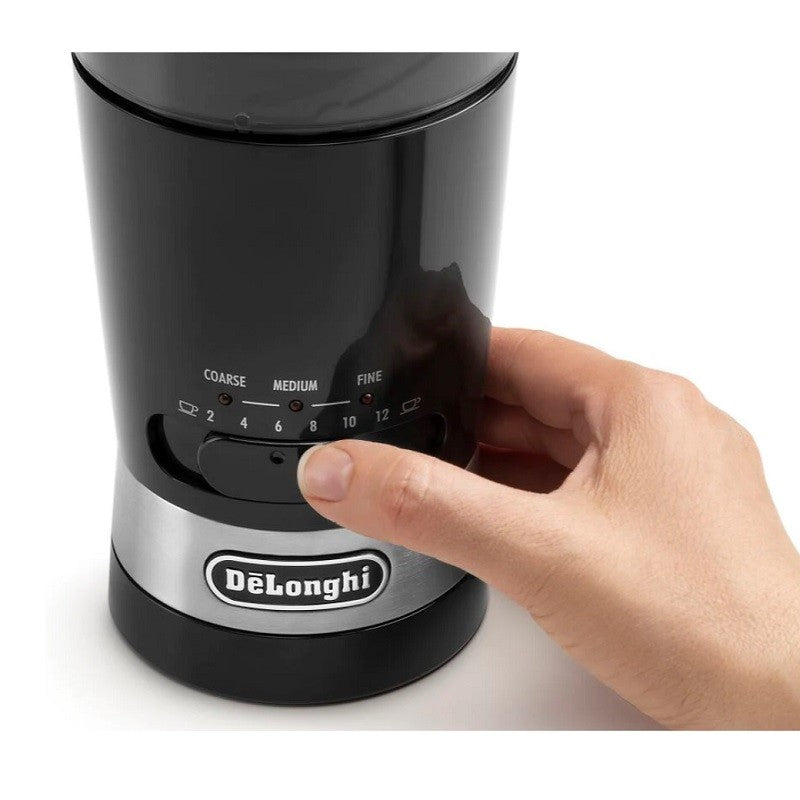 Delonghi, Electric Coffee Grinder, Black