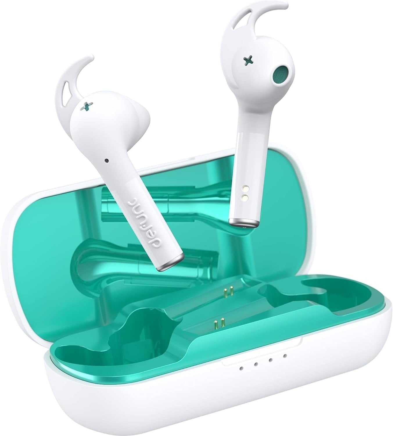 Defunc, True Sport Bluetooth Wireless Earbuds, IPX5 Water Resistance, White