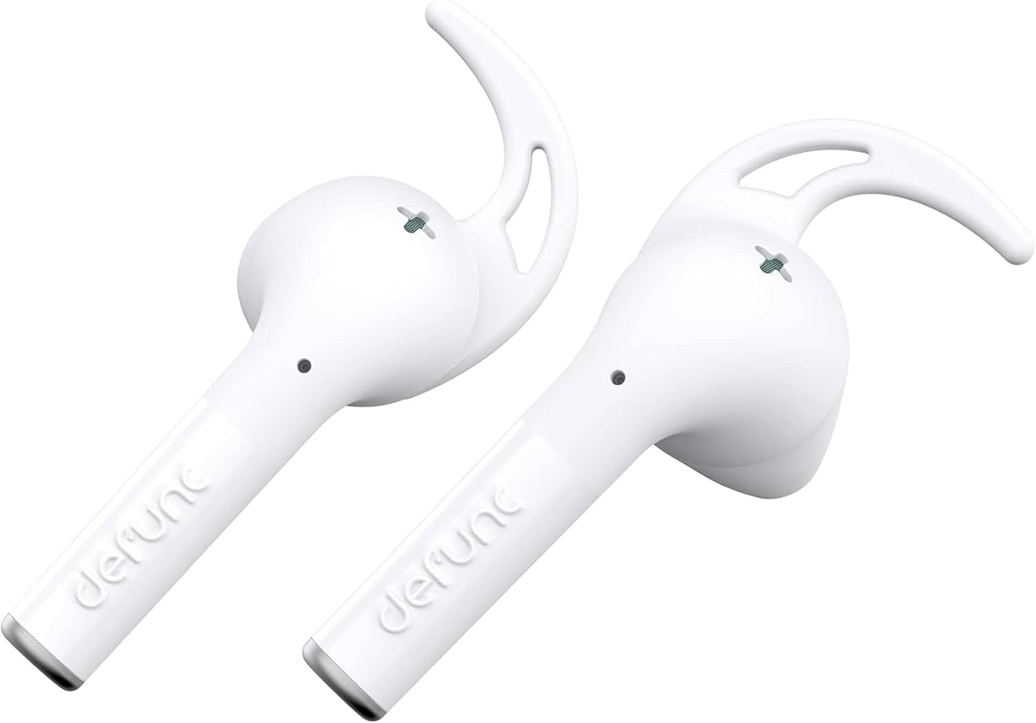 Defunc, True Sport Bluetooth Wireless Earbuds, IPX5 Water Resistance, White
