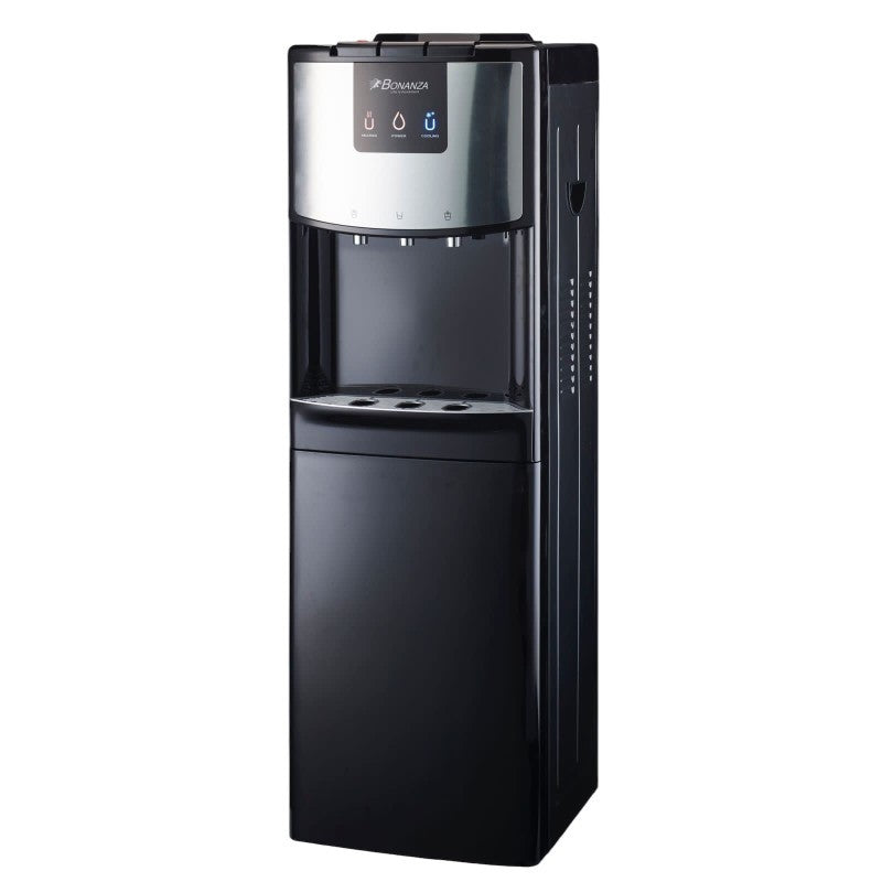 Bonanza, Top Load Water Dispenser, 3 Taps, Black