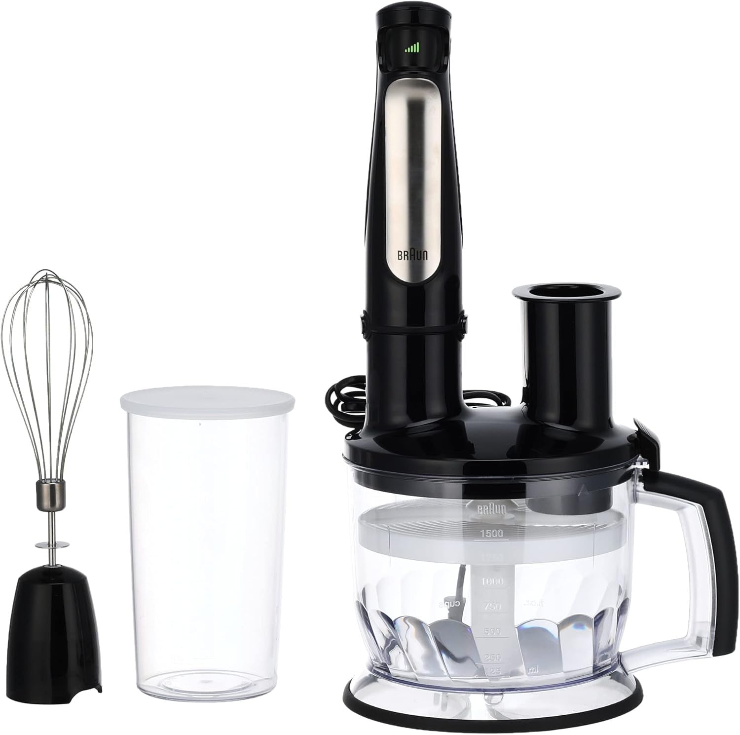 Braun, MultiQuick 7 Hand Blender, 1000 Watts, Silver/Black