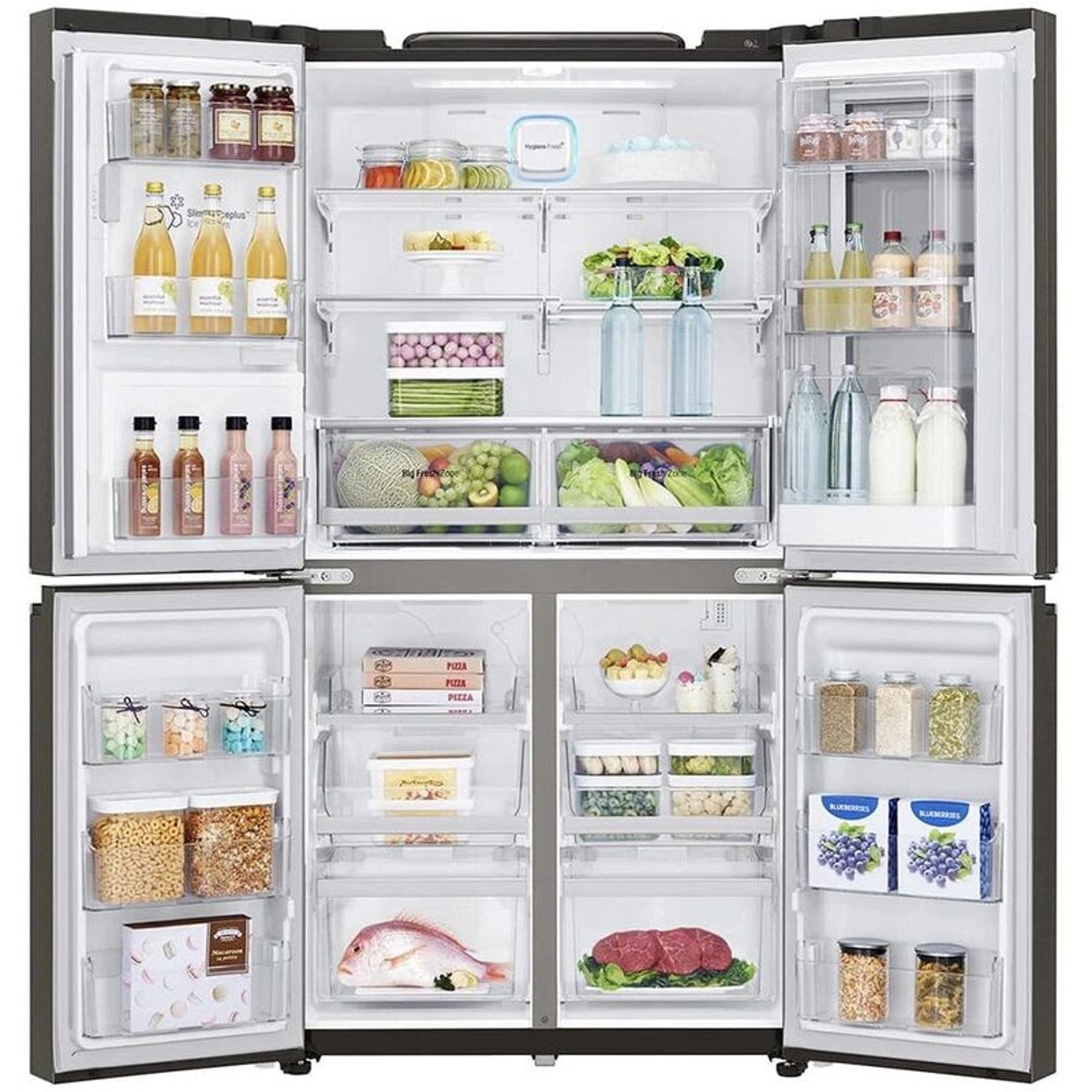 LG InstaView™ Knock Knock 4 Doors Refrigerator, 716 L