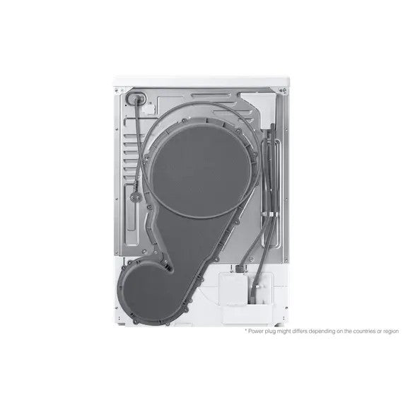 Samsung, Heat Pump Dryer, 9 KG, Front Load, White
