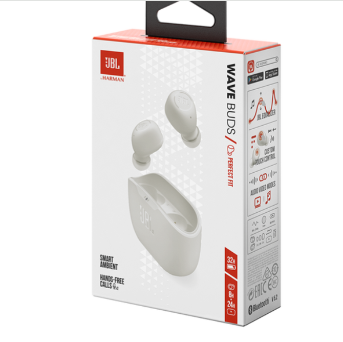 JBL, Wave Buds True Wireless Earbuds