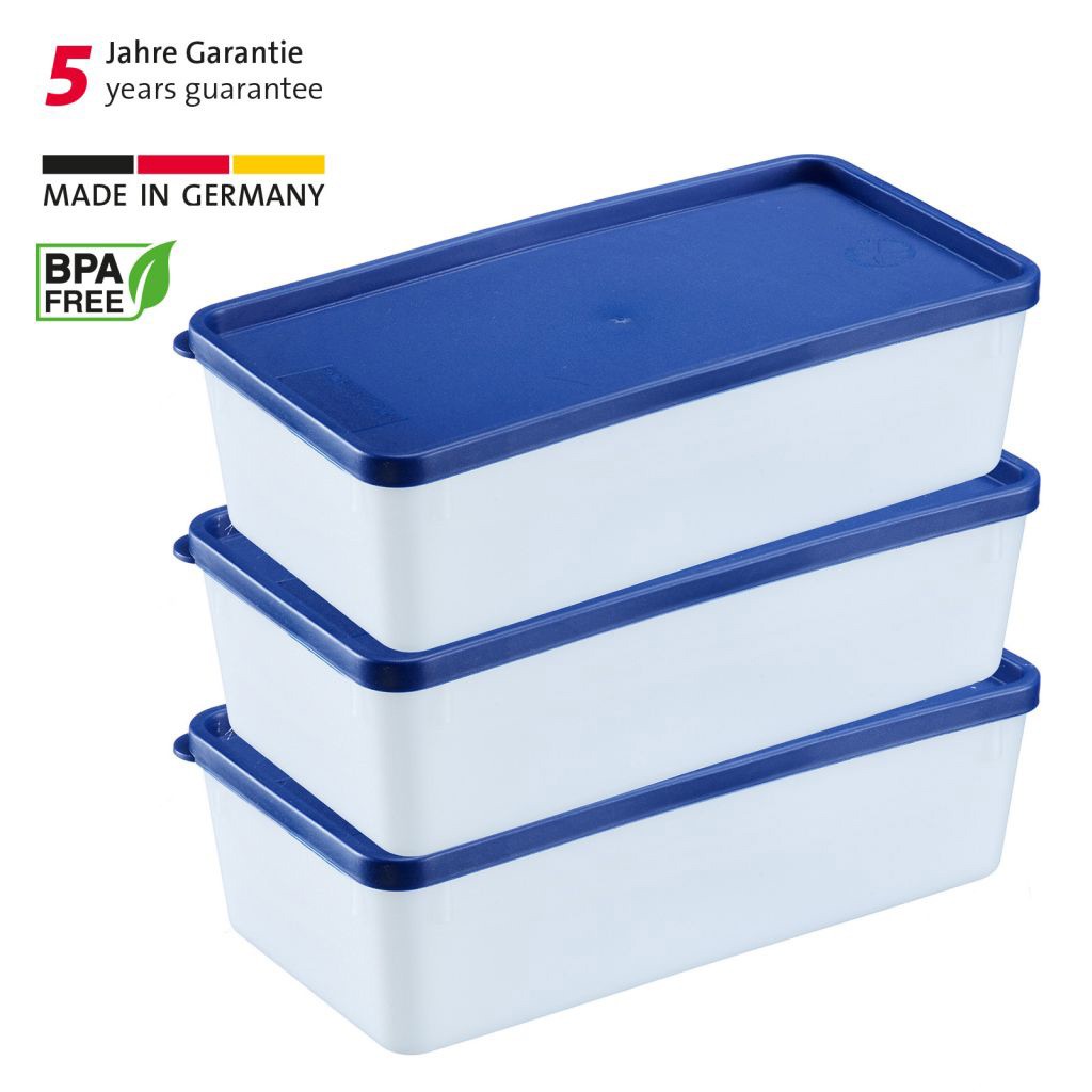 Westmark, 3 Deep Freezing Containers, 1 L