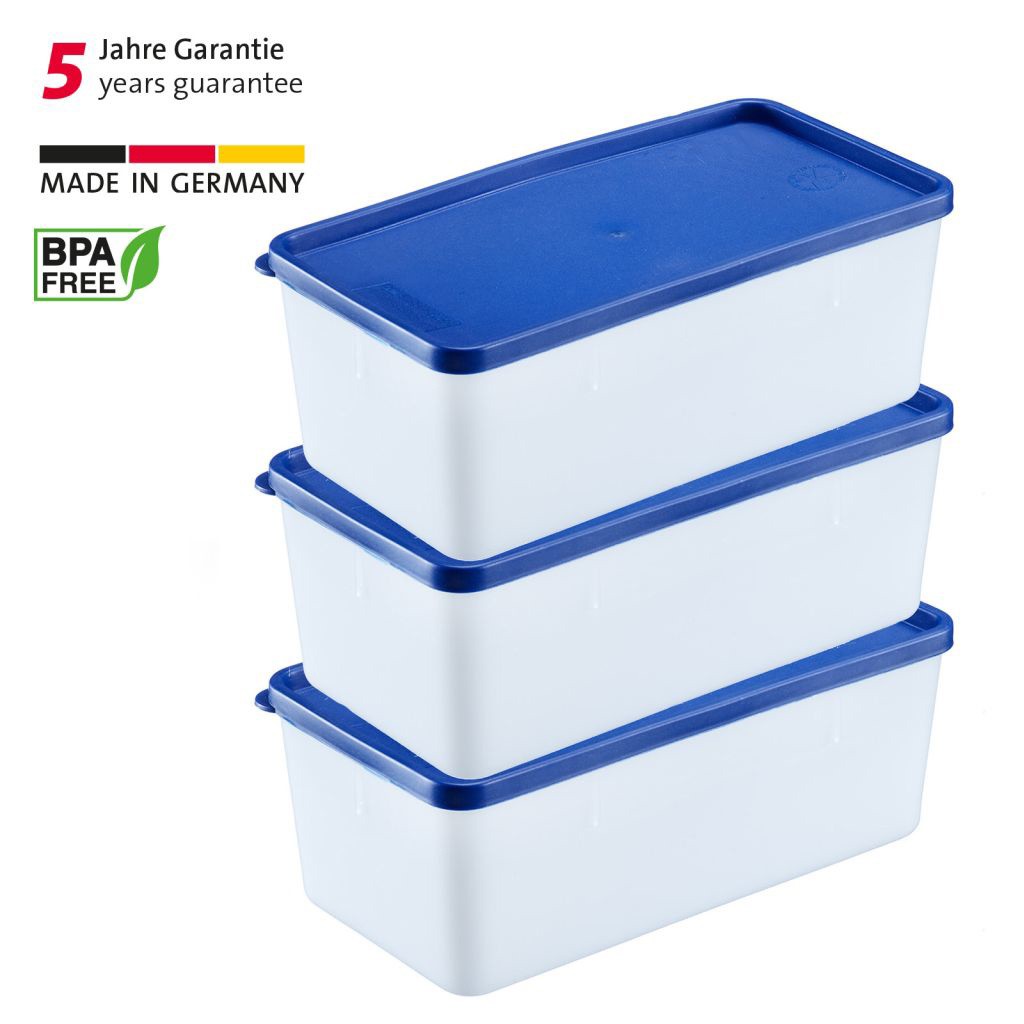 Westmark, 3 Deep Freezing Containers, 1,5 L