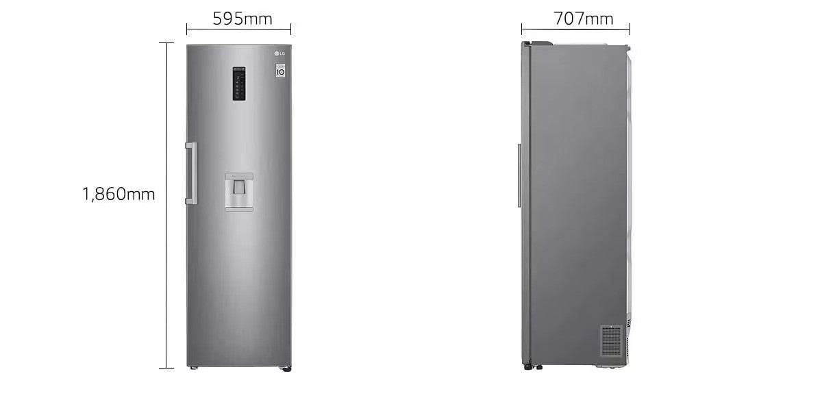 LG One Door Fridge Smart Inverter 384(L)