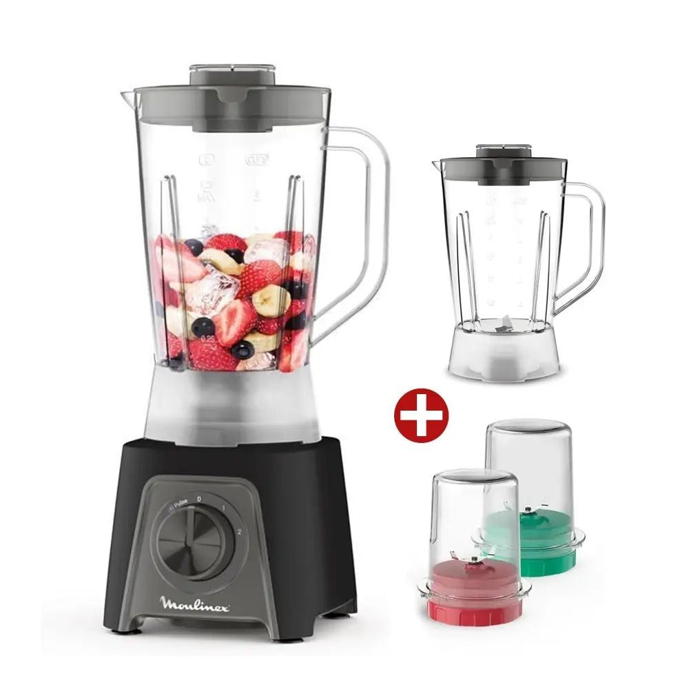 Moulinex, Stand Blender, 450 Watts, 1.5 L, Black