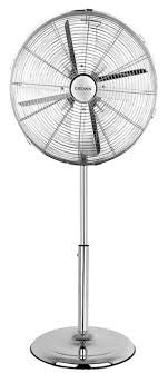 Crown 18 Inches Stand Fan, Silver