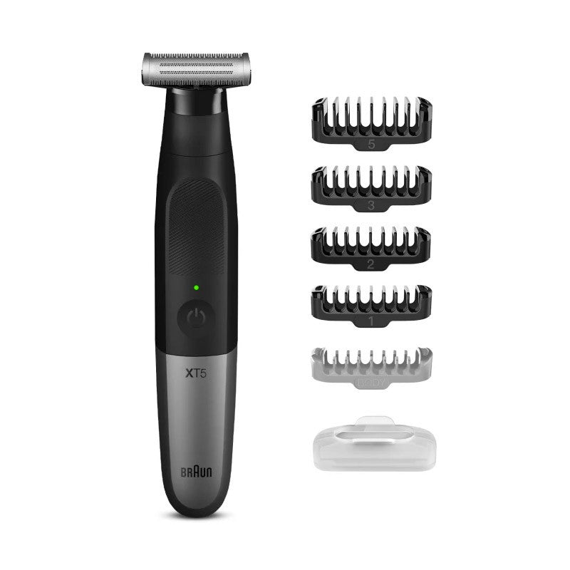 Braun Series X Wet & Dry All-In-One Tool With 5 Attachments, Black / Silver