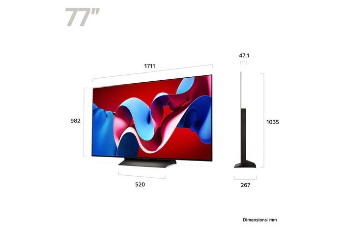 LG OLED 77" Smart TV, 4K, AI Magic Remote