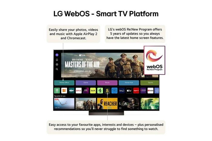 LG OLED 77" Smart TV, 4K, AI Magic Remote