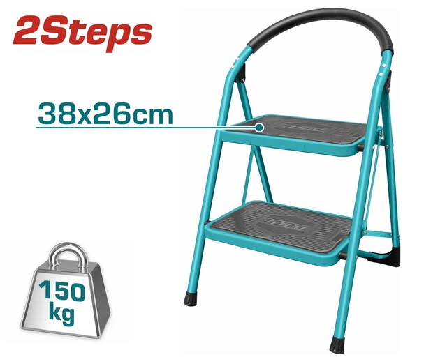 Total Steel Ladder, 2 Steps