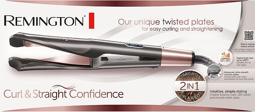 Remington Curl & Straight Confidence Straightener