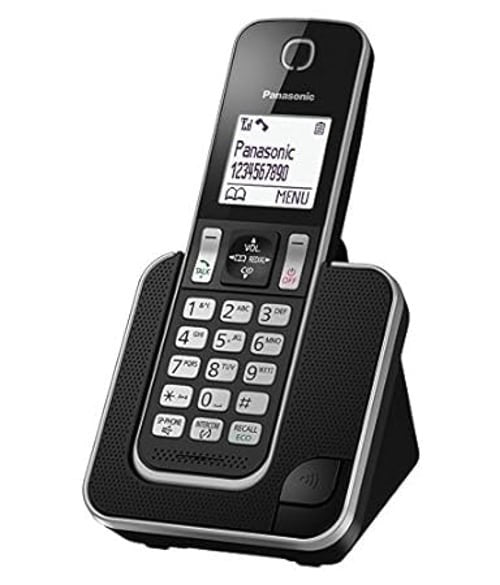 Panasonic Digital Cordless Phone, Black
