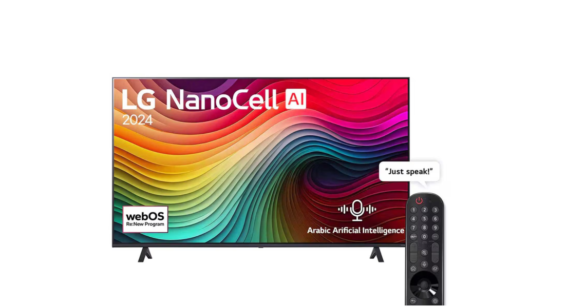 LG 86" Nano Series 80 4K Smart TV, AI Magic Remote