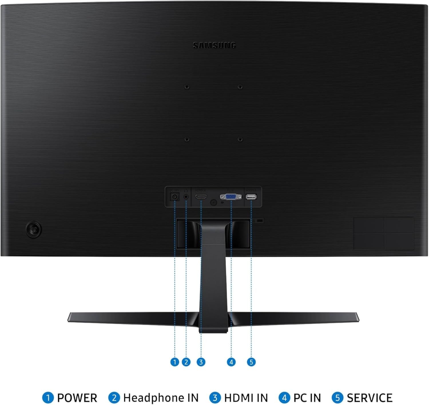 Samsung 27" Essential S3 Series FHD Curved Computer Monitor